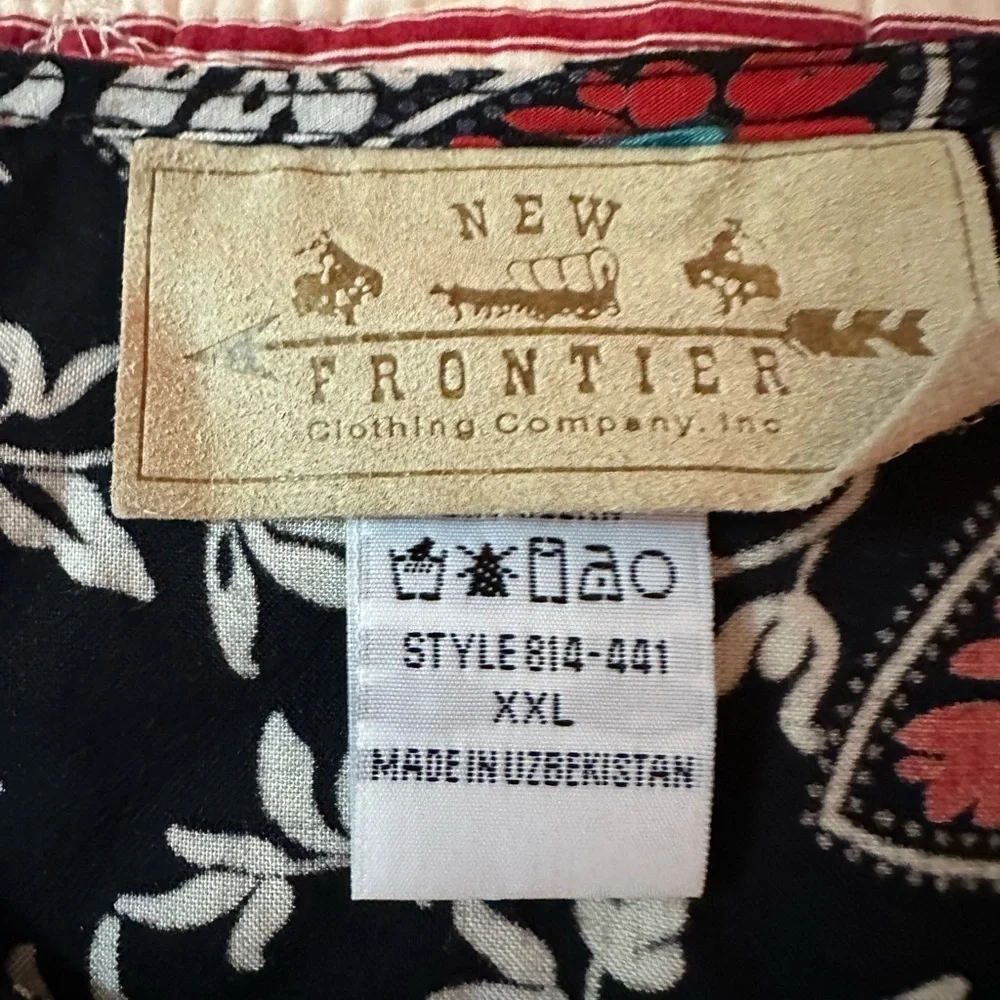 New Frontier Black and Pink Maxi Skirt and Top